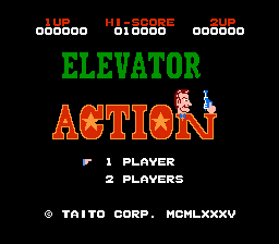 Обложка игры Elevator Action ( - nes)