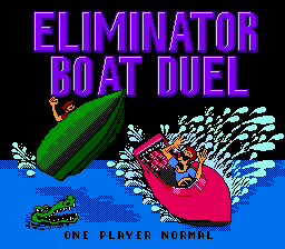 Обложка игры Eliminator Boat Duel ( - nes)
