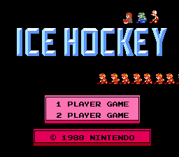 Обложка игры Ice Hockey ( - nes)