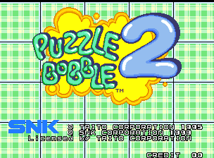 Обложка игры Puzzle Bobble 2 ( - ng)