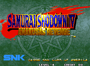 Обложка игры Samurai Shodown IV - Amakusa