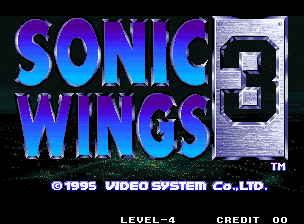 Обложка игры Sonic Wings 3