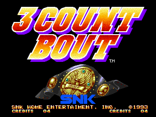 Игра 3 Count Bout (Neo Geo - ng)