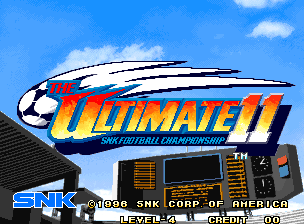 Обложка игры Ultimate 11 - The SNK Football Championship ( - ng)