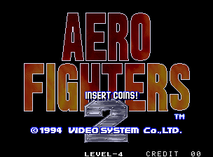 Обложка игры Aero Fighters 2
