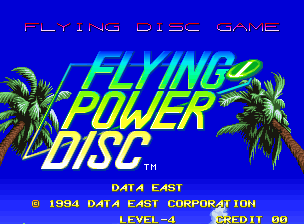 Обложка игры Flying Power Disc ( - ng)