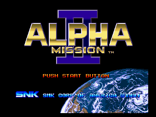 Обложка игры Alpha Mission II ( - ng)