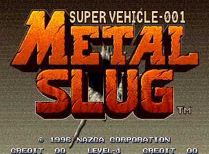 Обложка игры Metal Slug - Super Vehicle-001 ( - ng)
