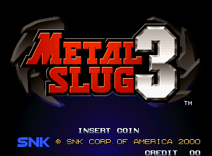 Обложка игры Metal Slug 3