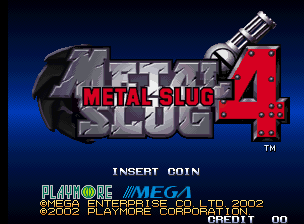 Игра Metal Slug 4 (Neo Geo - ng)