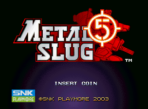 Обложка игры Metal Slug 5