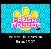 История игры Crush Roller (Neo Geo Pocket Color - ngpc)