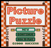 Игра Picture Puzzle (Neo Geo Pocket Color - ngpc)