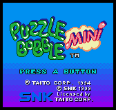 Обложка игры Puzzle Bobble Mini