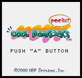 Игра Cool Boarders Pocket (Neo Geo Pocket Color - ngpc)