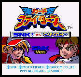 Обложка игры SNK vs. Capcom - Gekitotsu Card Fighters - SNK Supporter Version