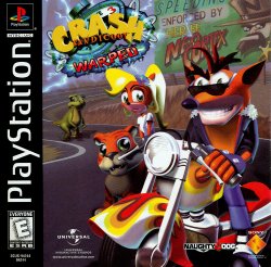 Игра Crash Bandicoot 3 - Warped (PlayStation - ps1)