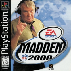 Обложка игры Madden NFL 2000