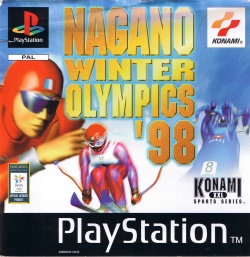 Обложка игры Nagano Winter Olympics 