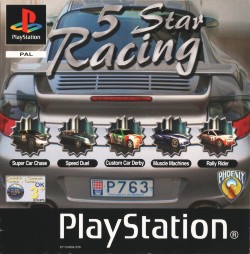 Обложка игры 5 Star Racing ( - ps1)