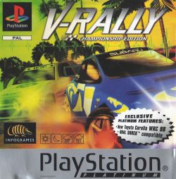 Обложка игры V-Rally - Championship Edition ( - ps1)