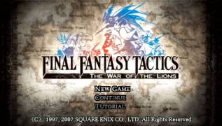Игра Final Fantasy Tactics: The War of the Lions (PlayStation Portable - psp)