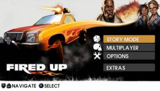 Игра Fired Up (PlayStation Portable - psp)