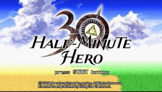 Обложка игры Half-Minute Hero ( - psp)