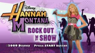 Обложка игры Hannah Montana: Rock Out the Show ( - psp)