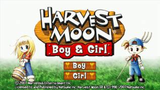 Игра Harvest Moon: Boy & Girl (PlayStation Portable - psp)