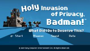 Игра Holy Invasion Of Privacy, Badman! What Did I Do To Deserve This? (PlayStation Portable - psp)
