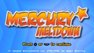 Игра Mercury Meltdown (PlayStation Portable - psp)