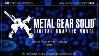 Игра Metal Gear Solid: Digital Graphic  (PlayStation Portable - psp)