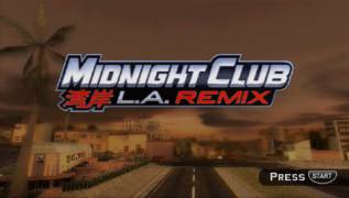 Игра Midnight Club: L.A. Remix (PlayStation Portable - psp)