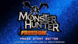 Обложка игры Monster Hunter Freedom