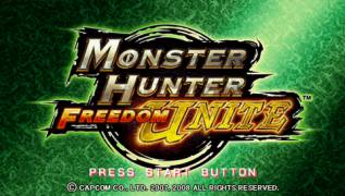 Обложка игры Monster Hunter Freedom Unite