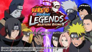 Обложка игры Naruto Shippuden: Legends: Akatsuki Rising ( - psp)