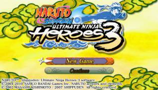 Игра Naruto Shippuden: Ultimate Ninja Heroes 3 (PlayStation Portable - psp)