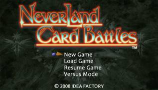 Игра Neverland Card Battles (PlayStation Portable - psp)