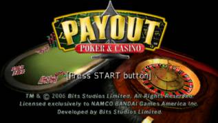Игра Payout Poker & Casino (PlayStation Portable - psp)
