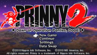 Игра Prinny 2: Dawn of Operation Panties, Dood! (PlayStation Portable - psp)