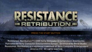 Обложка игры Resistance: Retribution ( - psp)