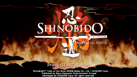 Игра Shinobido: Tales of the Ninja (PlayStation Portable - psp)