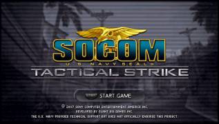 Обложка игры SOCOM: U.S. Navy SEALs Tactical Strike