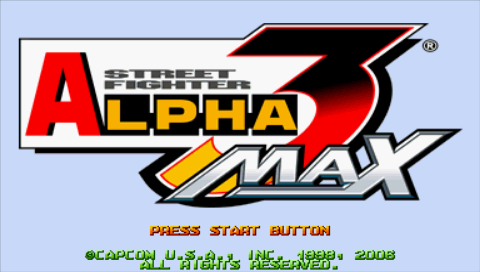 Игра Street Fighter Alpha 3 Max (PlayStation Portable - psp)