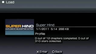 Игра Super Hind (PlayStation Portable - psp)