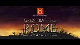 Игра The History Channel: Great Battles of Rome (PlayStation Portable - psp)