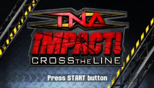 Игра TNA: Impact Cross the Line (PlayStation Portable - psp)