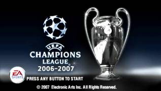 Обложка игры UEFA Champions League 2006 ( - psp)