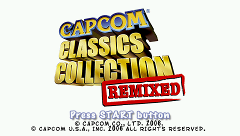 Обложка игры Capcom Classics Collection Remixed ( - psp)